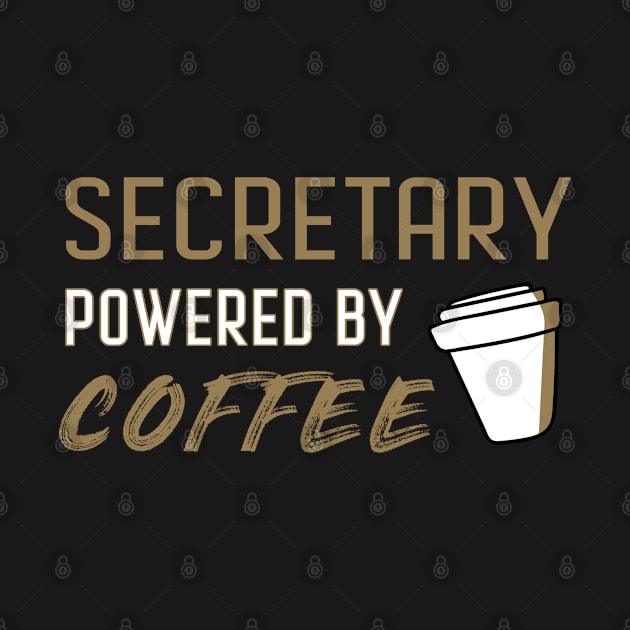 Secretary powered by coffee - for coffee lovers by LiquidLine