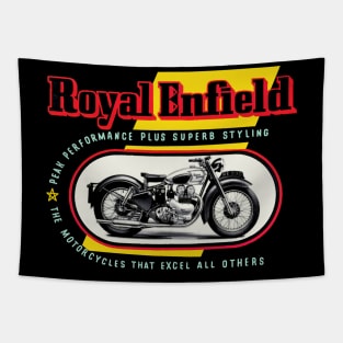 The Gorgeous Royal Enfield Cafe racer Motorcycles Tapestry