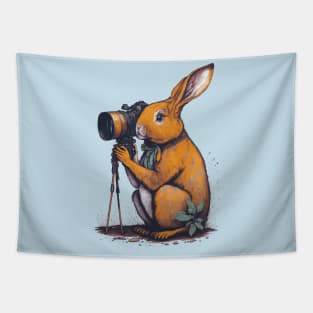 Rabbit  Photographer Tapestry