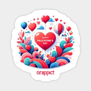 Valentines Day Celebrate Magnet