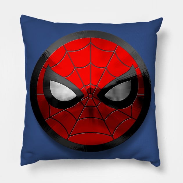 SPIDEY - Hubcap Pillow by ROBZILLA