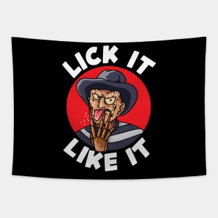 Lick it Like it - Friday the 13th Tapestry