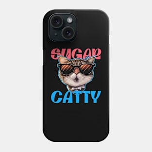 Sugar Catty - old cat Phone Case