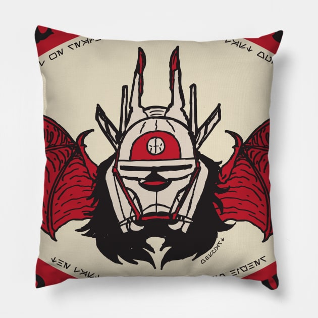 Riders Pillow by OBSUART