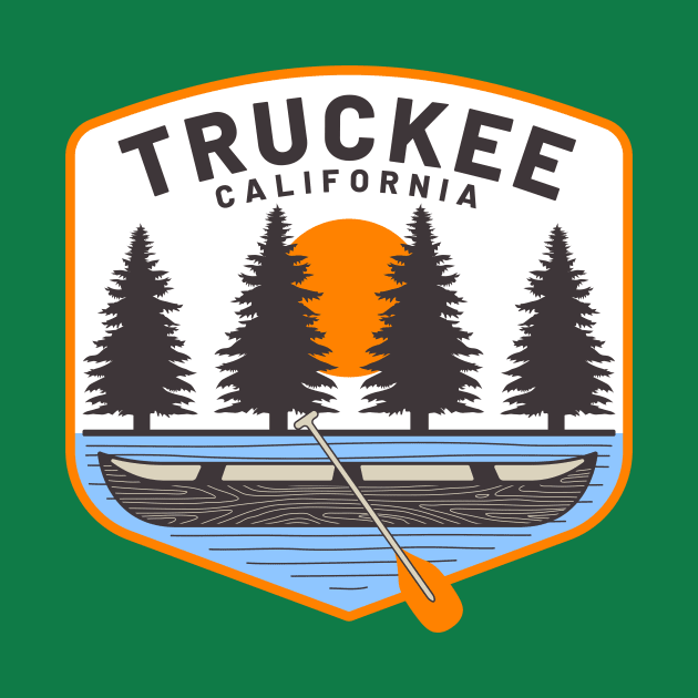 Truckee California by TravelBadge