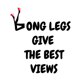 Long Legs Give the best vie red shoes T-Shirt