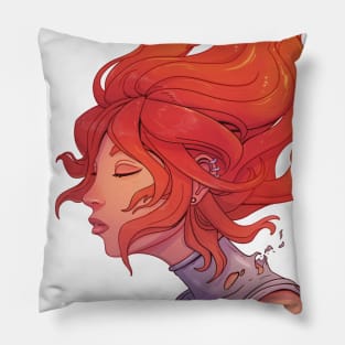 Starfire fan art Pillow