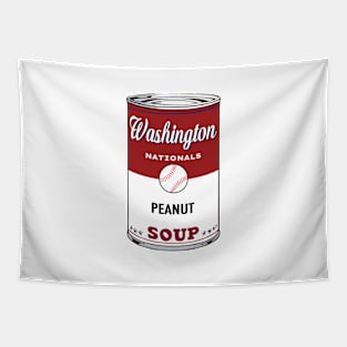 Washington Nationals Soup Can Tapestry