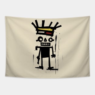 Basquiat Graffiti Tapestry