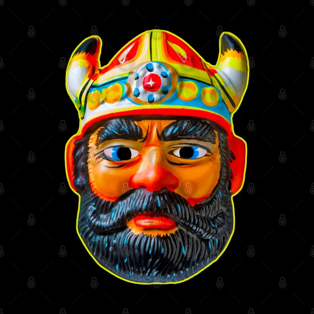 Viking King Mask by TJWDraws