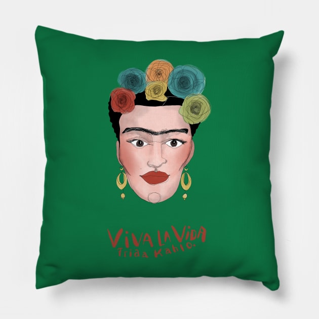 Viva la Vida Pillow by 7rancesca