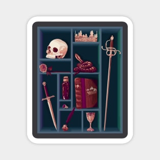 Shakespeare's Curio Cabinet Magnet