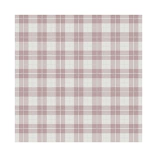 Pink Check Pattern T-Shirt