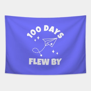 100 Days Of School flew by teacher student Tapestry