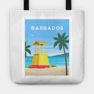 Barbados - Caribbean Lifeguard Hut Tote