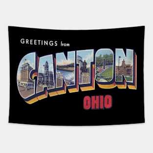 Greetings from Canton Ohio Tapestry