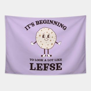 Lefse Christmas Tapestry