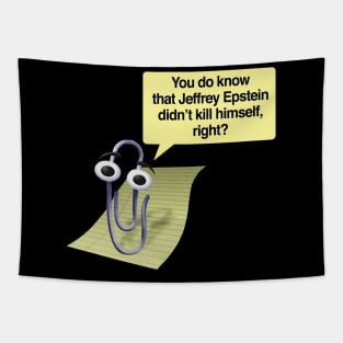 Microsoft Clippy / Jeffrey Epstein Tapestry