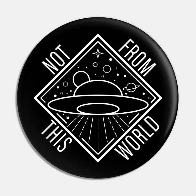 Not From This World Pin by Lupa1214