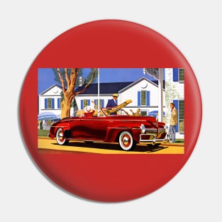 1941 Red DeSoto Pin