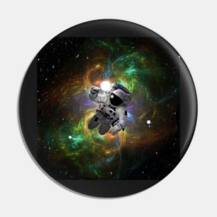 Nova Space Star Harvest Astronaut 2 Pin