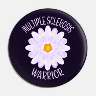 Multiple Sclerosis Warrior Pin