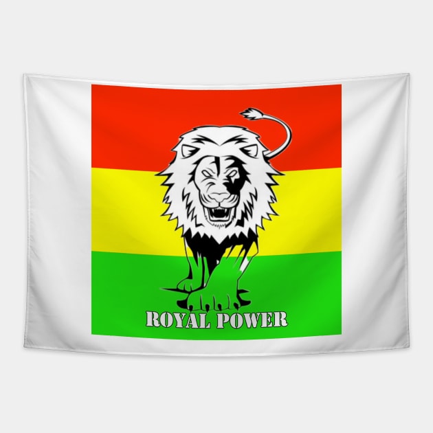 Royal Power Tapestry by Rockers Media