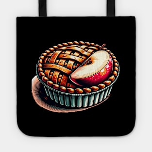 Apple Pie Cafe Love Vintage Kawaii Slice Sweet Tote