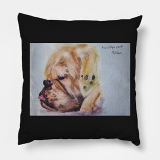 MISA’S ORIGINAL ART “AWESOME PETS” Pillow