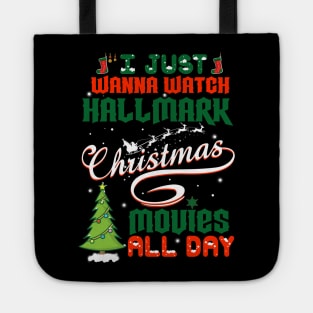 Funny Hallmark Christmas Movie Shirt Xmas Gift - Christmas Movies Tote