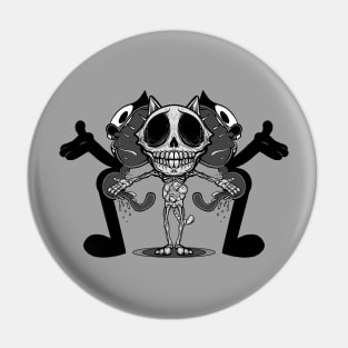 Anatomy of Felix the Cat Pin