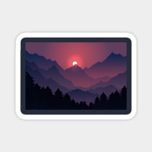 Sun Set Magnet