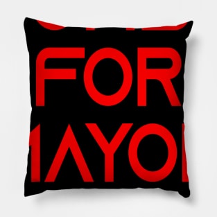 mumbo for mayor Pillow