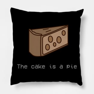 The cake is a pie Pillow