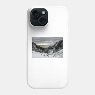 Winter in the mountains Phone Case