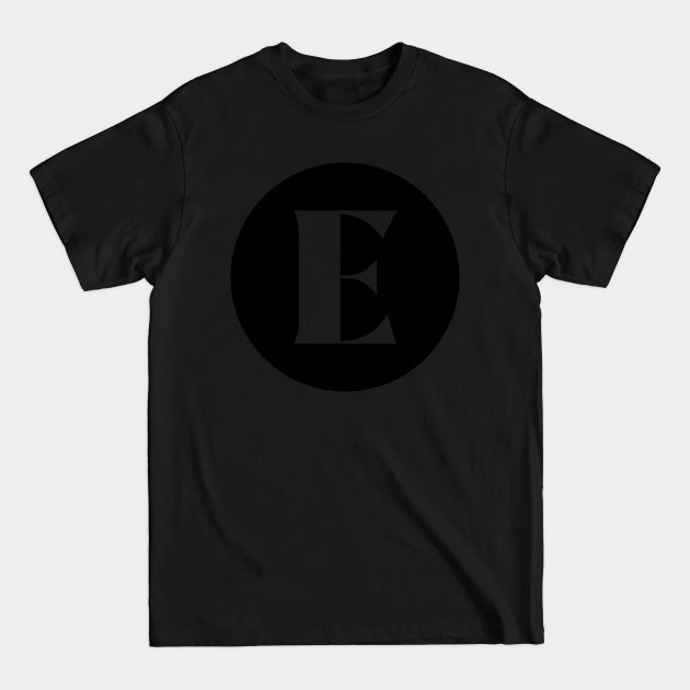 Discover E (Letter Initial Monogram) - E - T-Shirt