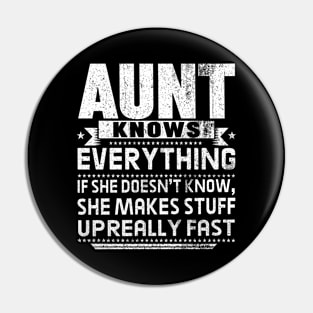 aunt knows everything Pin