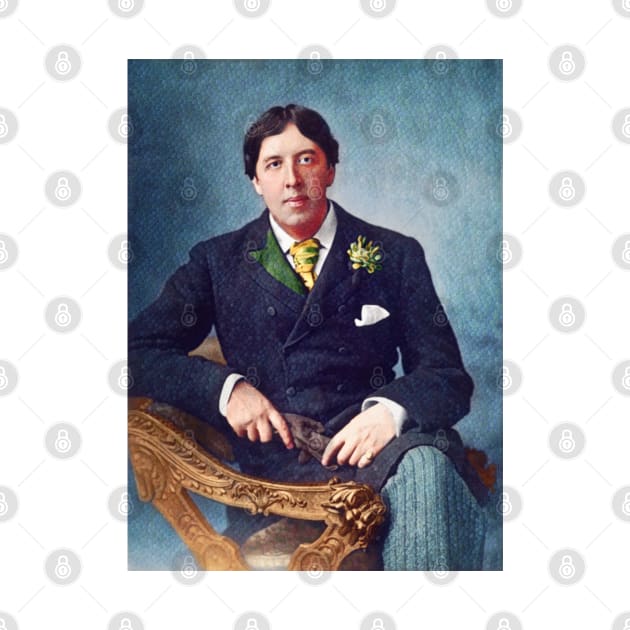 Oscar Wilde Digital Painting by AndythephotoDr