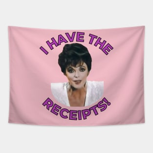 Alexis Colby: I Have The Receipts Tapestry