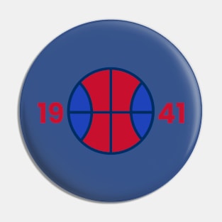 basketball 1941 Pin