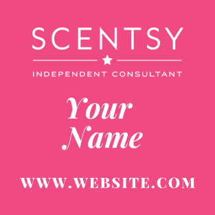 scentsy independent consultant gift ideas with custom name and website T-Shirt