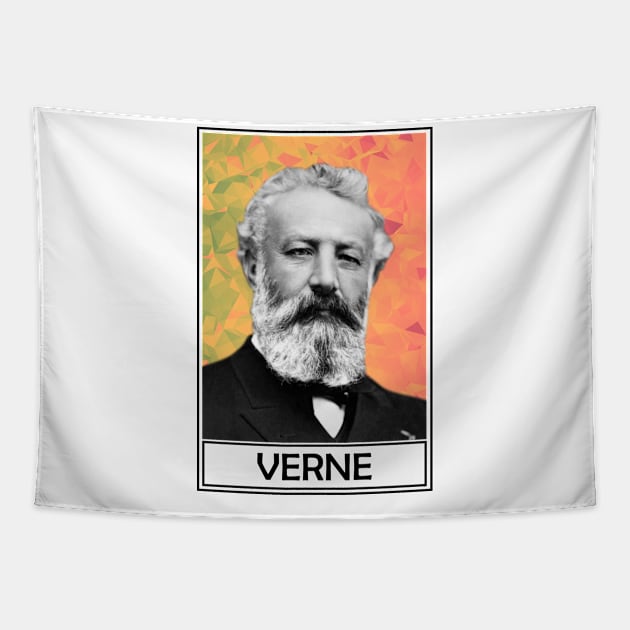 Jules Verne Tapestry by TheLiterarian