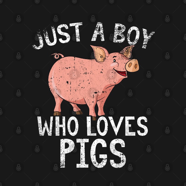 Just A Boy Who Loves Pigs by simonStufios