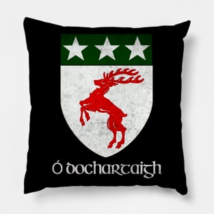 O'Doherty / Irish Vintage Style Crest Coat Of Arms Design Pillow