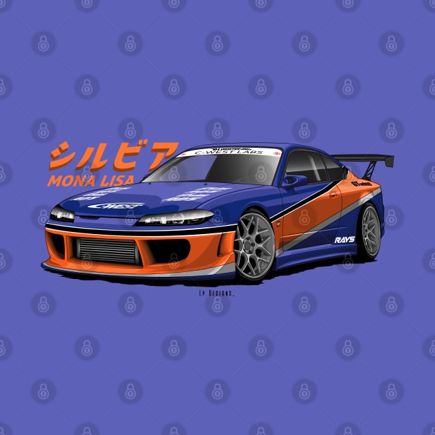 Silvia S15 (Mona Lisa) - The Fast And Furious by LpDesigns_