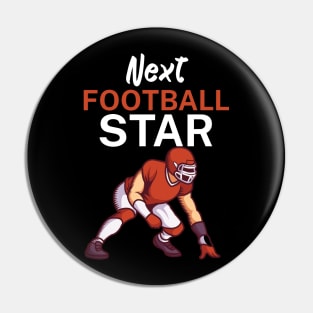 Next football star Pin