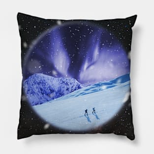 Winter Starry Night Pillow