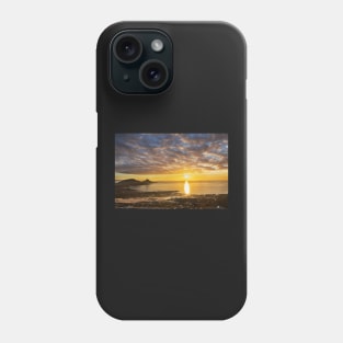 Mumbles Lighthouse, Bracelet Bay Phone Case