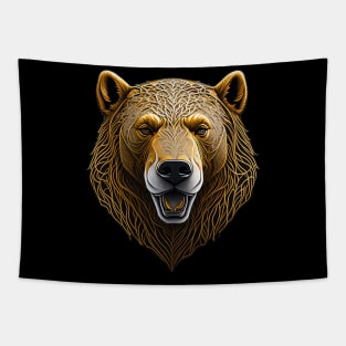 Bear Face Tapestry