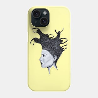 Demons in my head Phone Case